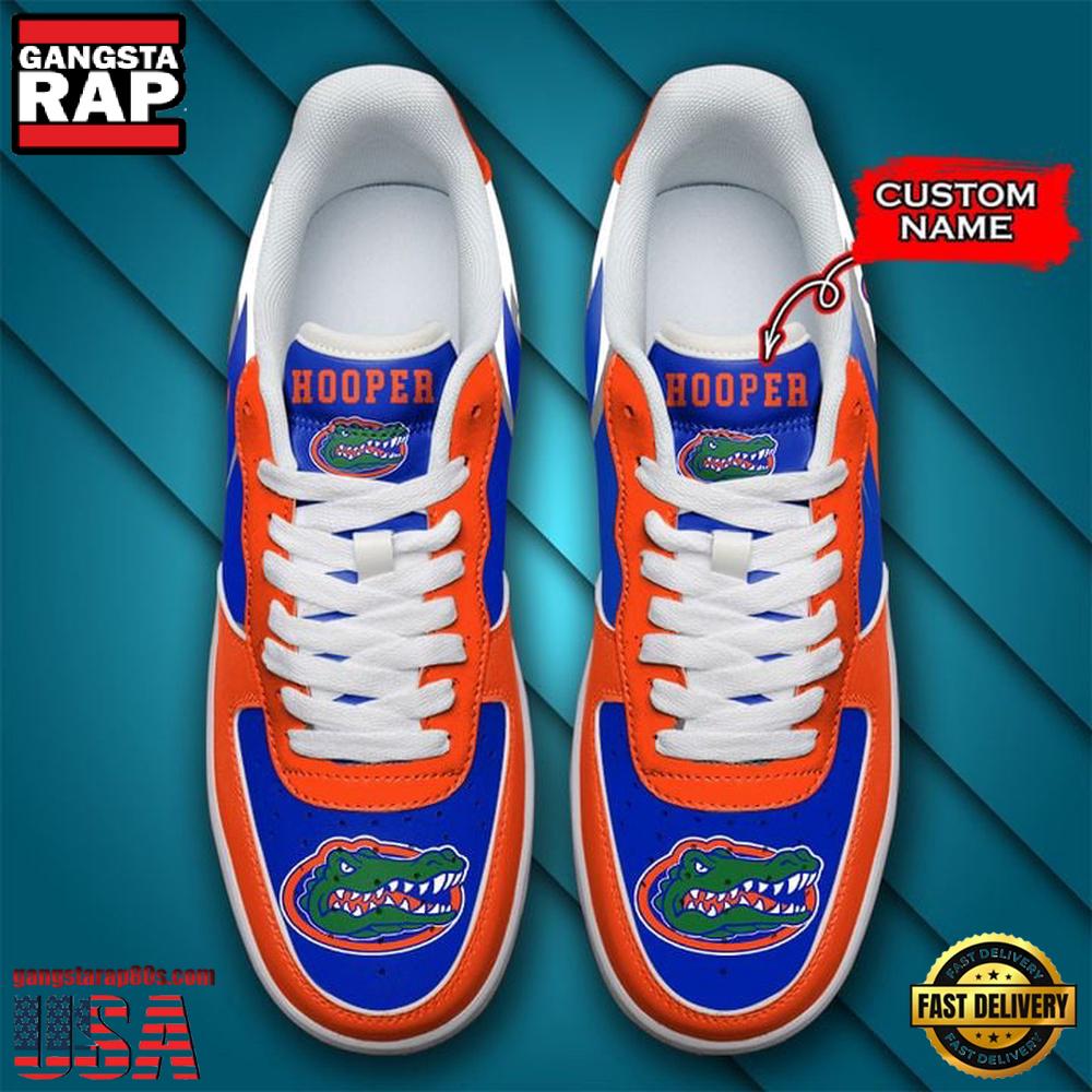 NCAA Custom Name Florida Gators Seminoles Air Force 1 Running Sneakers Shoes NCAA Custom Name Florida Gators Seminoles Air Force 1 Running Sneakers Shoes