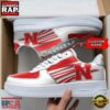 Personalized Name NCAA Nebraska Cornhuskers Air Force 1 Shoes