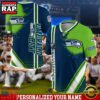 NFL Custom Name Seattle Seahawks Team Logo Football Jersey 1 Personalized NFL Seattle Seahawks Team Logo Player Football Jersey
