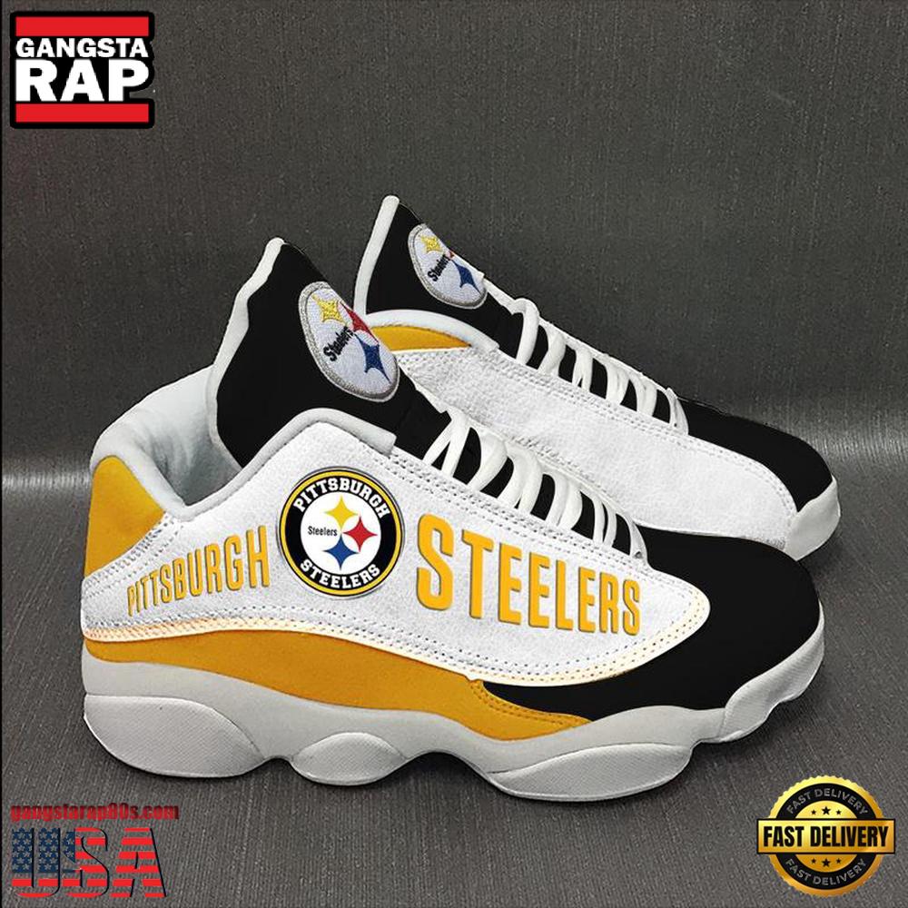 Pittsburgh Steelers NFL Ver 2 Air Jordan 13 Sneakers Shoes Pittsburgh Steelers NFL Ver 2 Air Jordan 13 Sneakers Shoes