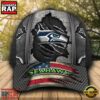 NFL Seattle Seahawks Football Team Logo Baseball Cap 2 Seattle Seahawks NFL Football Team Logo Baseball Cap