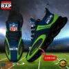 NFL Custom Name Seattle Seahawks Limited New Design Max Soul Running Sneakers Shoes 2 Seattle Seahawks NFL Limited New Design Max Soul Shoes