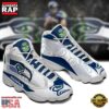 Seattle Seahawks NFL Ver 2 Air Jordan 13 Sneaker - Gift For Fans