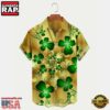 St. Patrick'S Day Shamrock Print Mens Hawaiian Shirt 4 St. Patrick'S Day Shamrock Print Mens Hawaiian Shirt
