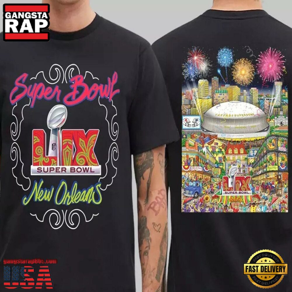 Super Bowl LIX New Orleans 2025 Unisex T Shirt