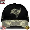 Tampa Bay Buccaneers 2024 Salute to Service Club Black Camo Cap Gift For Veteran