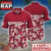 Tampa Bay Buccaneers NFL Palm Leaves Hawaiian Shirt