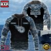 Tennessee Titans U.S. Navy NWU Camouflage Cutsom Name Hoodie
