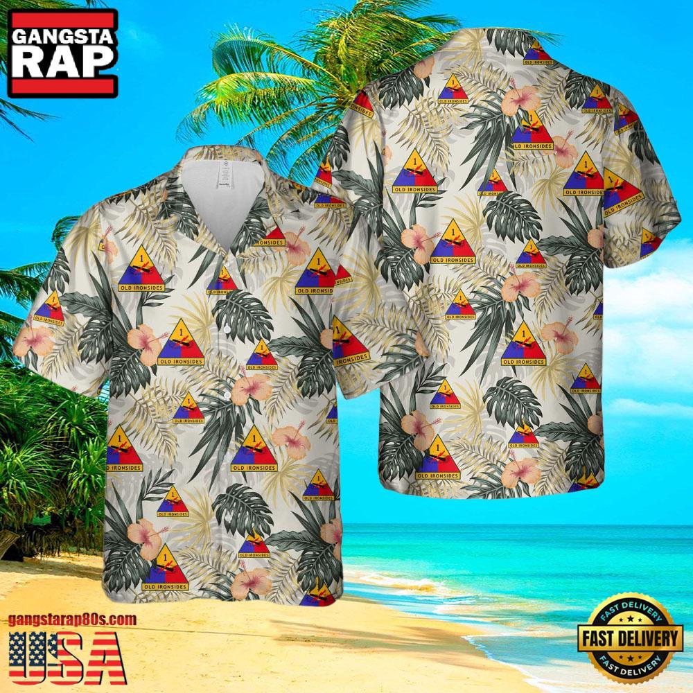 US Army 1st Battalion 12th Cavalry Branch Veteran Hawaiian Shirt US Army 1st Battalion 12th Cavalry Branch Veteran Hawaiian Shirt