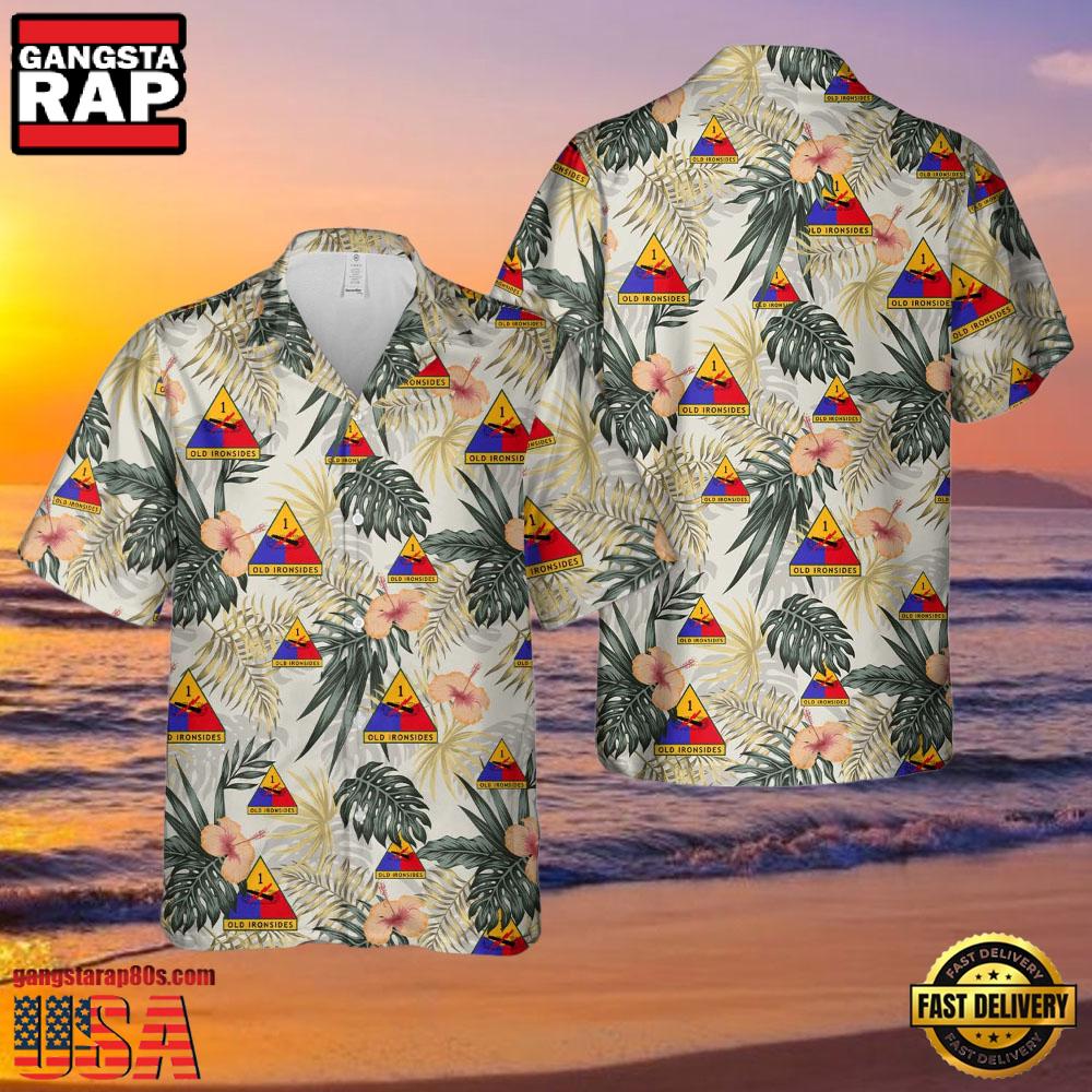 US Army 1st Battalion 12th Cavalry Branch Veteran Hawaiian Shirt US Army 1st Battalion 12th Cavalry Branch Veteran Hawaiian Shirt