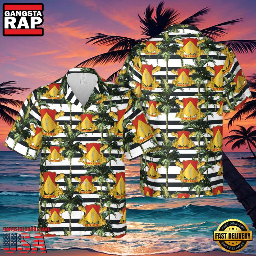 US Army 1st Brigade Combat Team, 1st Cavalry Division IRONHORSE Veteran Hawaiian Shirt