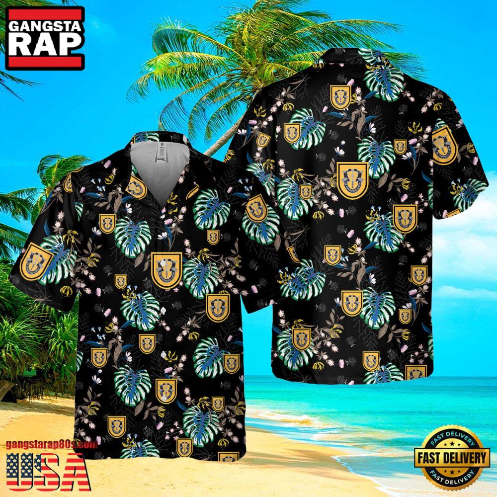 US Army 1st Special Forces Group United States Veteran Hawaiian Shirt US Army 1st Special Forces Group United States Veteran Hawaiian Shirt