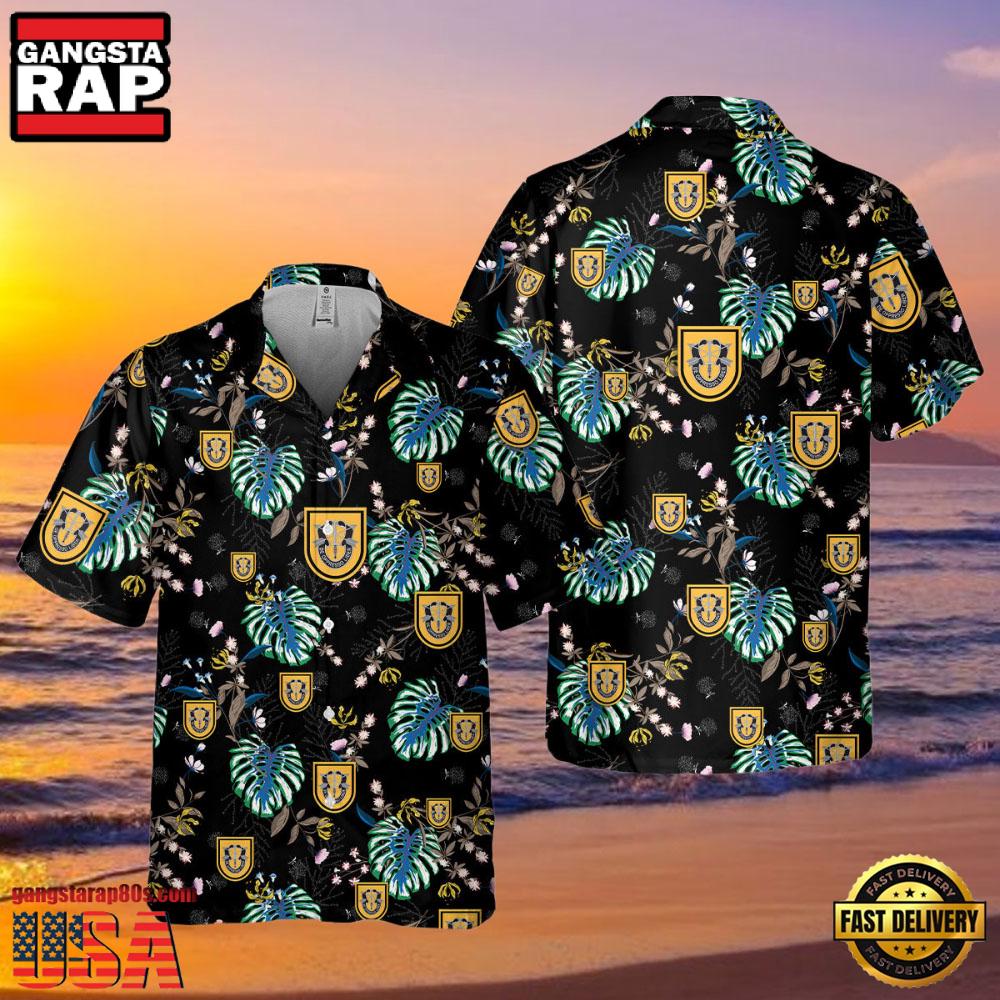 US Army 1st Special Forces Group United States Veteran Hawaiian Shirt US Army 1st Special Forces Group United States Veteran Hawaiian Shirt