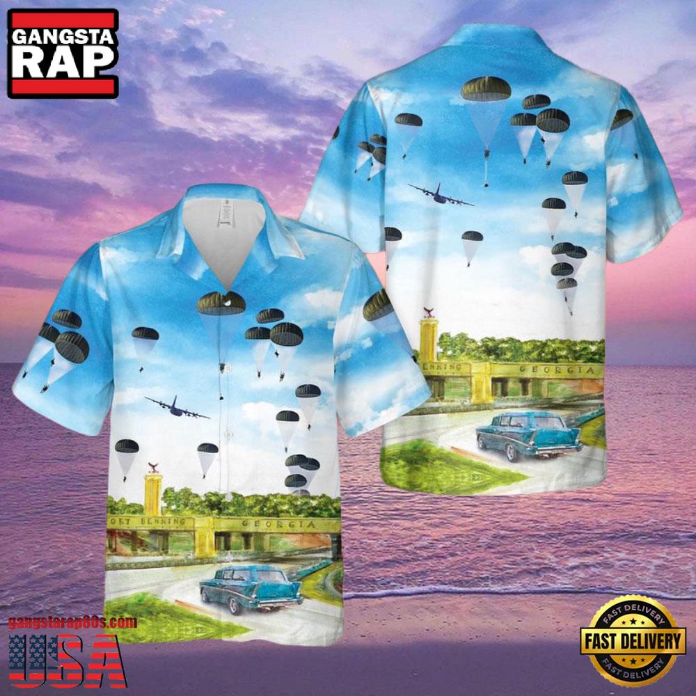 U.S. Army Airborne School Hawaiian Shirt