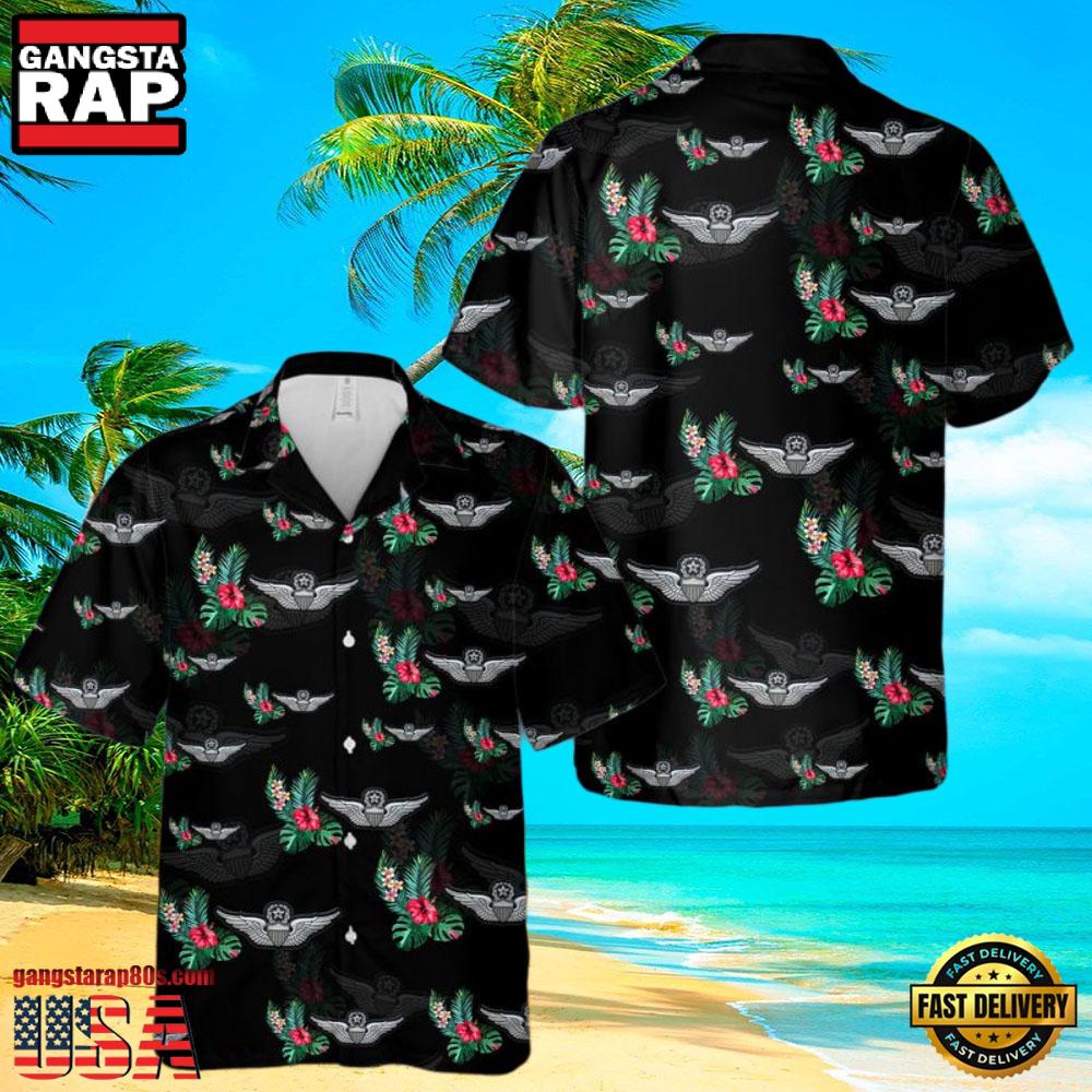 U.S. Army Aviator Badge Veteran Hawaiian Shirt U.S. Army Aviator Badge Veteran Hawaiian Shirt