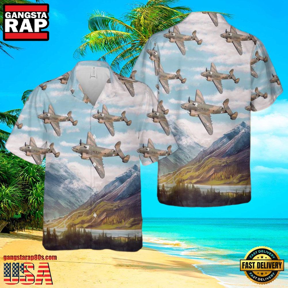 U.S. Army Lockheed A-29-Lo Hudson Veteran Hawaiian Shirt U.S. Army Lockheed A-29-Lo Hudson Veteran Hawaiian Shirt