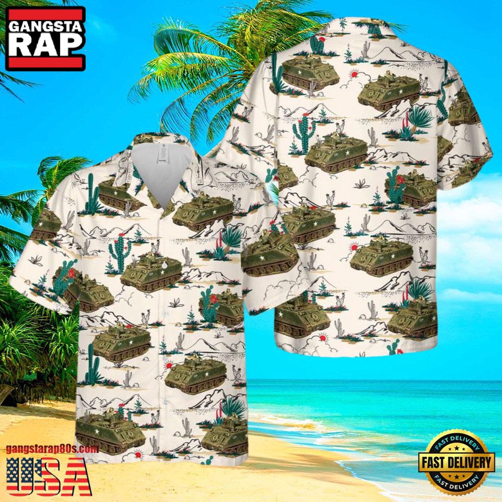 U.S. Army M113 Apc Veteran Hawaiian Shirt U.S. Army M113 Apc Veteran Hawaiian Shirt