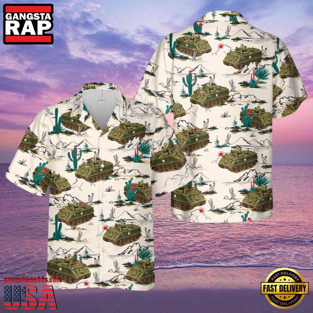 U.S. Army M113 Apc Veteran Hawaiian Shirt U.S. Army M113 Apc Veteran Hawaiian Shirt
