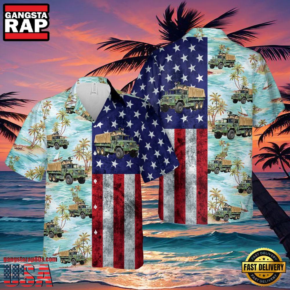 U.S. Army M35A2 Deuce And A Half Veteran Hawaiian Shirt U.S. Army M35A2 Deuce And A Half Veteran Hawaiian Shirt