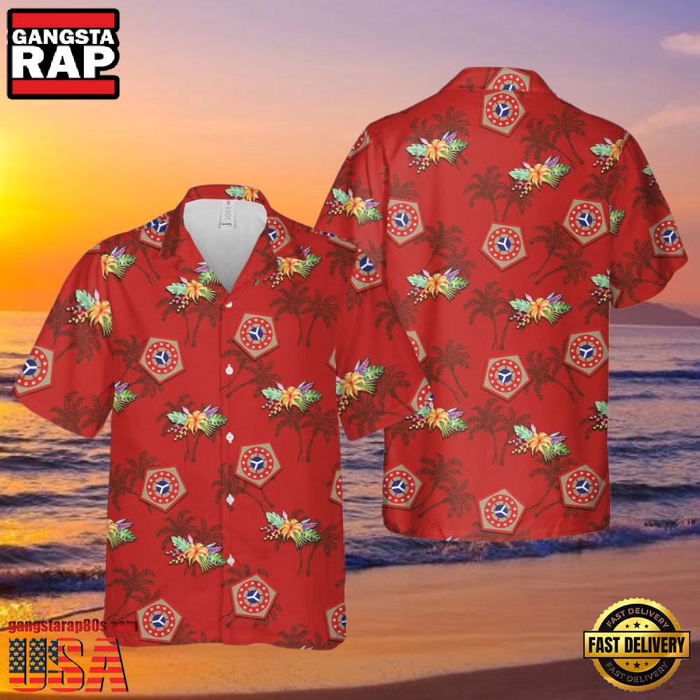 U.S. Army National Guard Veteran Hawaiian Shirt U.S. Army National Guard Veteran Hawaiian Shirt