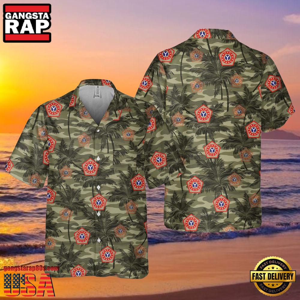 U.S. Army Of Illinois National Guard Pocket Veteran Hawaiian Shirt U.S. Army Of Illinois National Guard Pocket Veteran Hawaiian Shirt