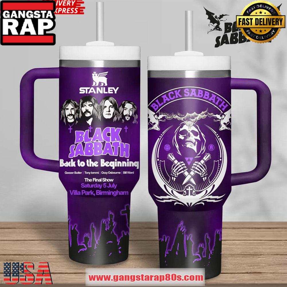 Black Sabbath Back to the Beginning Stanley Tumbler 40Oz Cup
