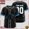 NFL Custom Name Number Carolina Panthers Sport Baseball Jersey Shirt 2 Custom Name And Number Carolina Panthers NFL Sport Baseball Jersey