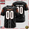 Custom Name And Number Cincinnati Bengals NFL Team Sports Baseball Jersey