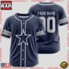 NFL Custom Name Number Dallas Cowboys Sport Baseball Jersey Shirt 2 Custom Name And Number Dallas Cowboys NFL Sport Baseball Jersey