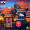 NFL Custom Name Number Denver Broncos American Flag New Design Baseball Jersey Shirt 2 Custom Name And Number Denver Broncos NFL American Flag Baseball Jersey Shirt