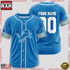 NFL Custom Name Number Detroit Lions Sport Baseball Jersey Shirt 3 Custom Name And Number Detroit Lions NFL Sport Baseball Jersey