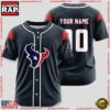 Custom Name And Number Houston Texans NFL Sport Baseball Jersey