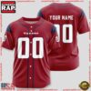 NFL Custom Name Number Houston Texans Design Baseball Jersey Shirt Shirt 3 Custom Name And Number Houston Texans NFL Team Sport Baseball Jersey Shirt