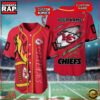 NFL Custom Name Number Kansas City Chiefs Football Team Baseball Jersey Shirt 2 Custom Name And Number Kansas City Chiefs NFL Football Team Baseball Jersey Shirt