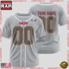 NFL Custom Name Number Kansas City Chiefs Design Baseball Jersey Shirt 3 Custom Name And Number Kansas City Chiefs NFL Team Sport Baseball Jersey