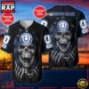NFL Custom Name Number Indianapolis Colts Skull Baseball Jersey Shirt 2 Custom Name And Number NFL Team Indianapolis Colts Skull Pattern Baseball Jersey Shirt