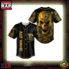 NFL Custom Name Jacksonville Jaguars Football Skull Baseball Jersey Shirt 3 Custom Name Jacksonville Jaguars NFL Football Skull 3D Baseball Jersey Shirt