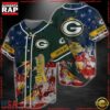 Green Bay Packers NFL Baseball Jersey Shirt