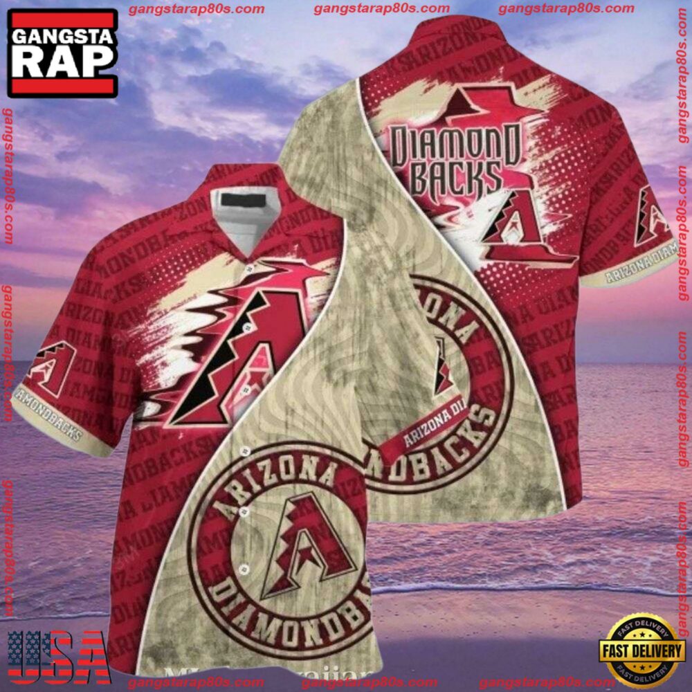 MLB Arizona Diamondbacks Retro Vibe Summer Hawaiian Shirt MLB Arizona Diamondbacks Retro Vibe Summer Hawaiian Shirt