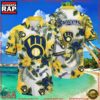 MLB Brewers' Tropical Elegance - Milwaukee Brewers Floral Hawaiian Shirt 9 MLB Brewers' Tropical Elegance - Milwaukee Brewers Floral Hawaiian Shirt