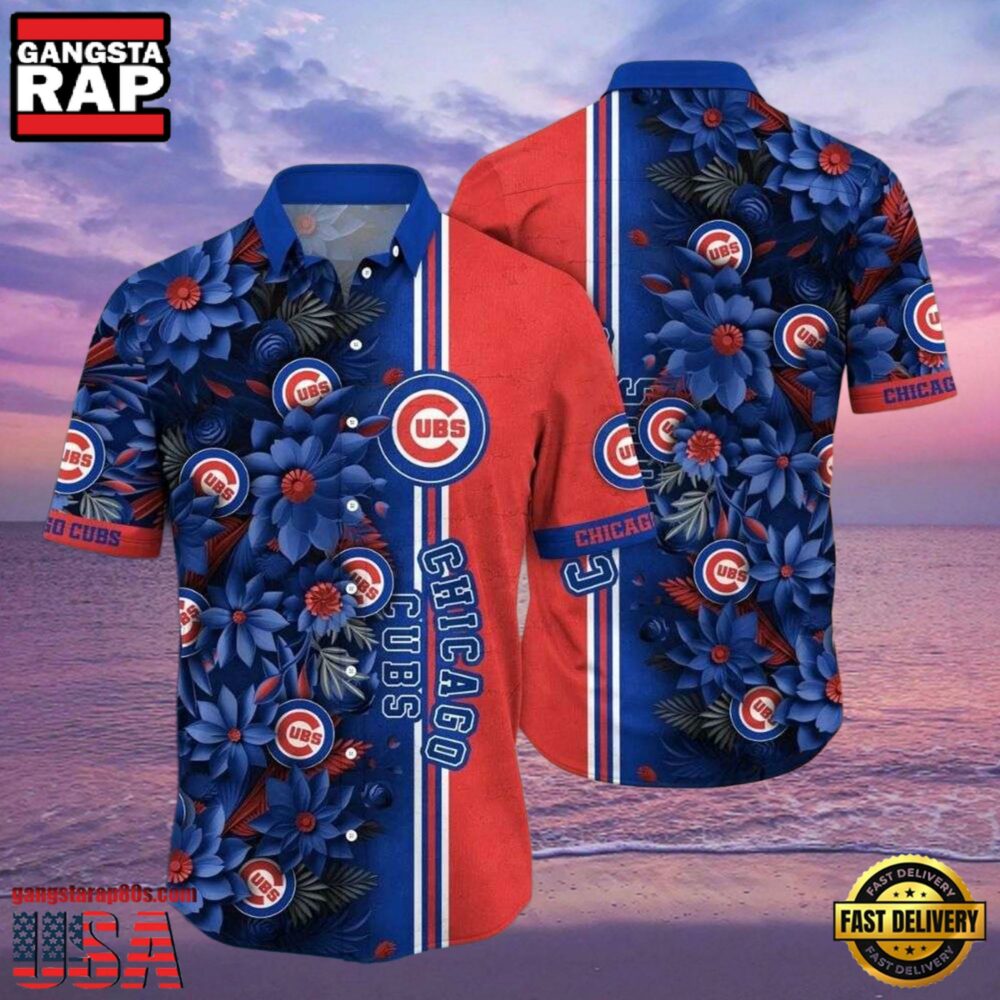 MLB Chicago Cubs Game Day Ready Aloha Hawaiian Shirt MLB Chicago Cubs Game Day Ready Aloha Hawaiian Shirt