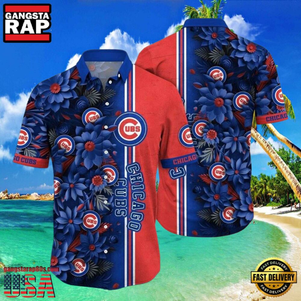 MLB Chicago Cubs Game Day Ready Aloha Hawaiian Shirt MLB Chicago Cubs Game Day Ready Aloha Hawaiian Shirt