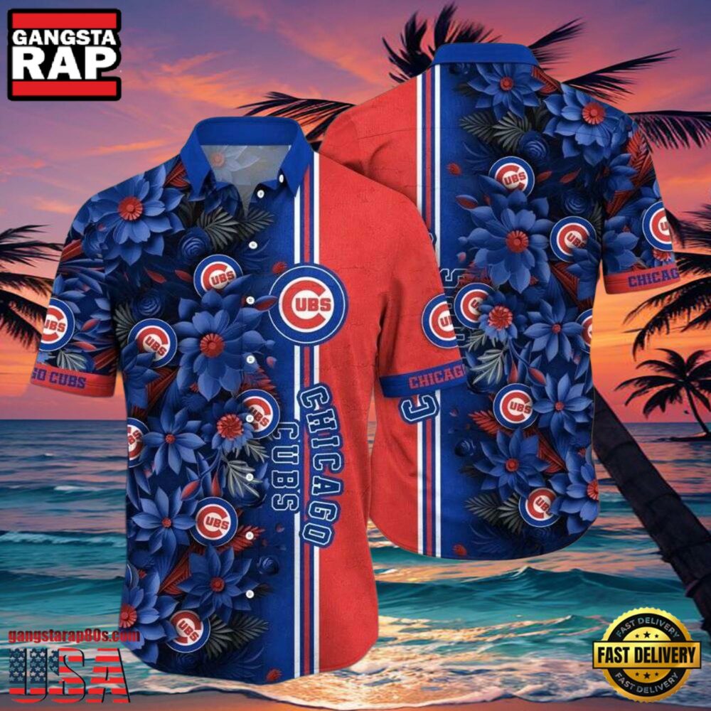 MLB Chicago Cubs Game Day Ready Aloha Hawaiian Shirt MLB Chicago Cubs Game Day Ready Aloha Hawaiian Shirt