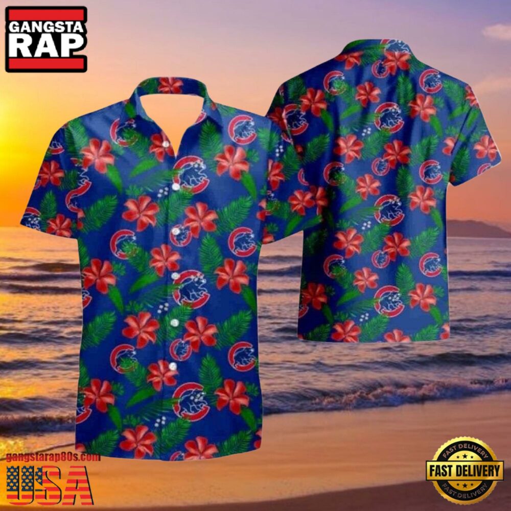 MLB Chicago Cubs Island Christmas Aloha Hawaiian Shirt MLB Chicago Cubs Island Christmas Aloha Hawaiian Shirt