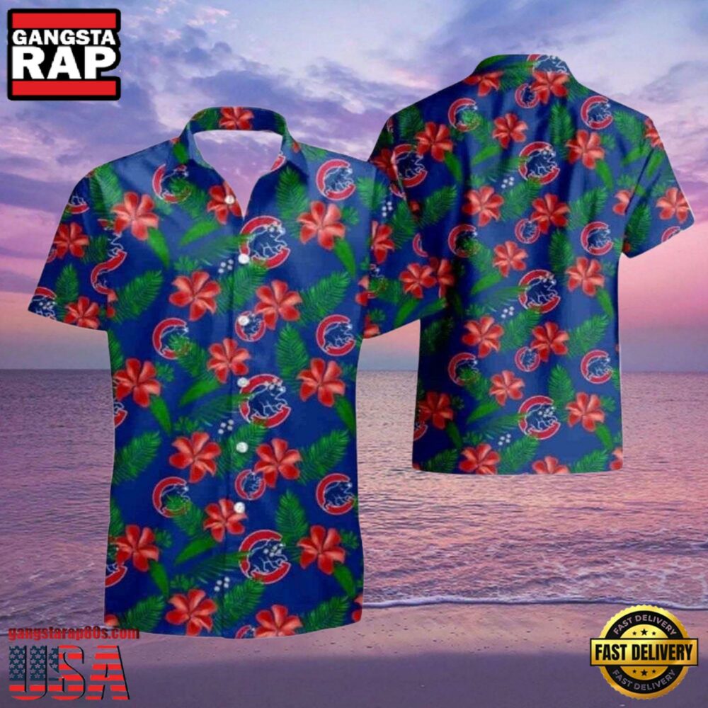 MLB Chicago Cubs Island Christmas Aloha Hawaiian Shirt MLB Chicago Cubs Island Christmas Aloha Hawaiian Shirt