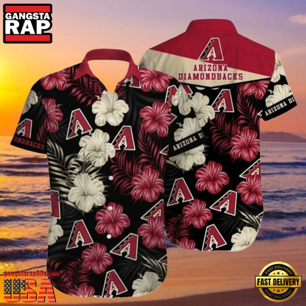 MLB Classic Diamondbacks Elegance Hawaiian Shirt MLB Classic Diamondbacks Elegance Hawaiian Shirt