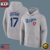 MLB Dodgers Ohtani Player Name And Number All Over Print Hoodie 2 MLB Dodgers Ohtani Player Name And Number Hoodie