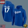 MLB Dodgers Shohei Ohtani Long Sleeve Pullover All Over Print Hoodie 3 MLB Dodgers Shohei Ohtani Long Sleeve Pullover Hoodie
