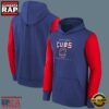 MLB Gear Chicago Cubs Pullover All Over Print Hoodie Blue 1 MLB Gear Chicago Cubs Pullover Hoodie Blue