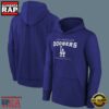 MLB Gear Los Angeles Dodgers Pullover All Over Print Hoodie Blue 2 MLB Gear Los Angeles Dodgers Pullover Hoodie Blue